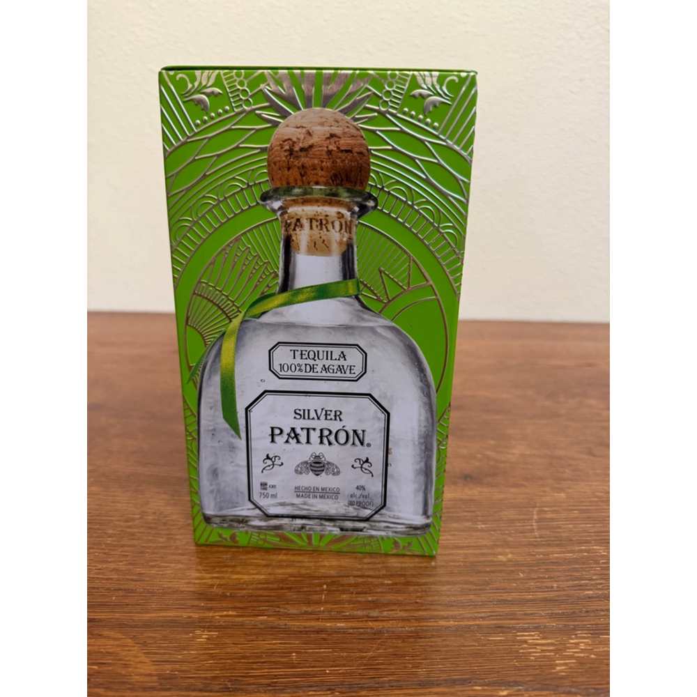 Patrón Silver Tequila Collector Tin Box Limited Edition Decorative Empty